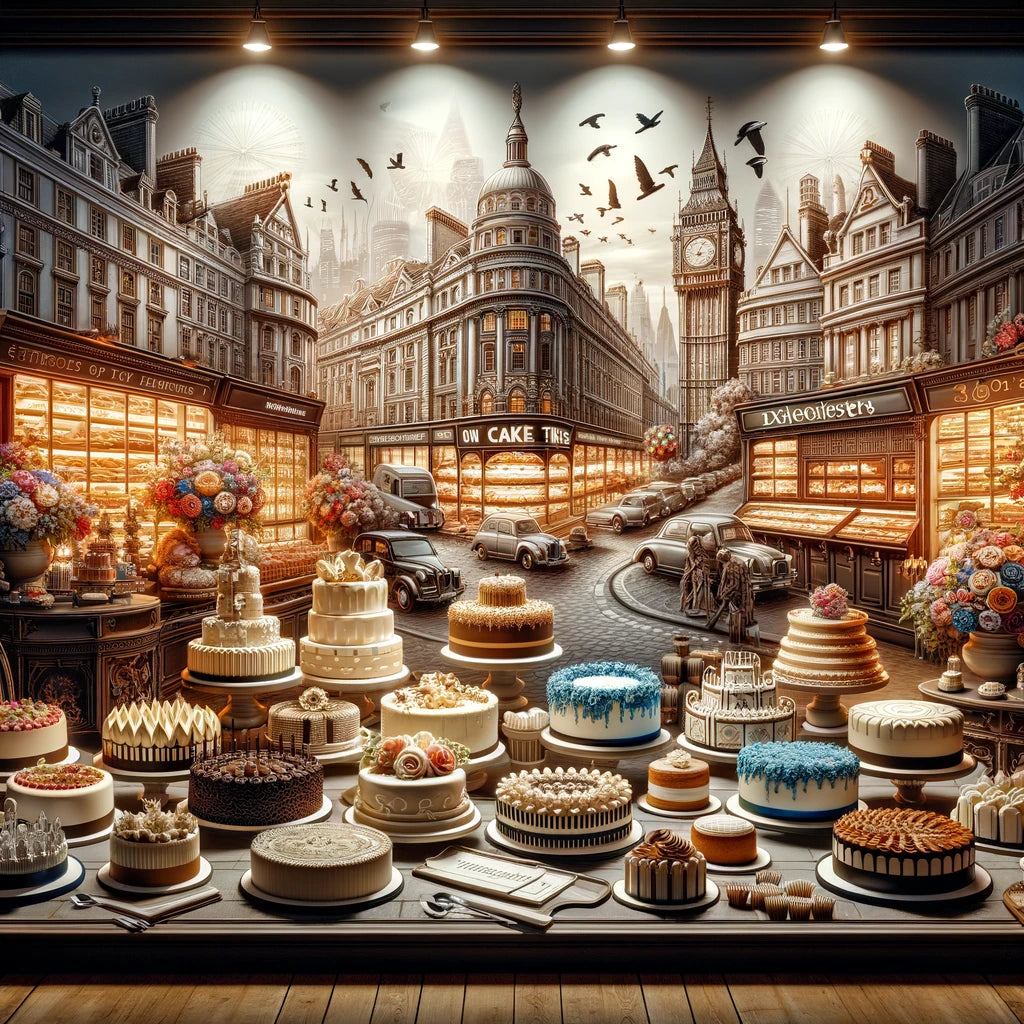 Experience Unmatched Cake Shop and Delivery Services in London with Cake Trays