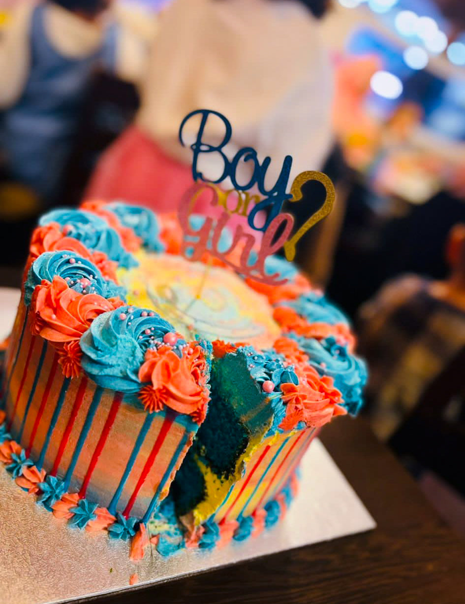 Gender Reveal Cakes