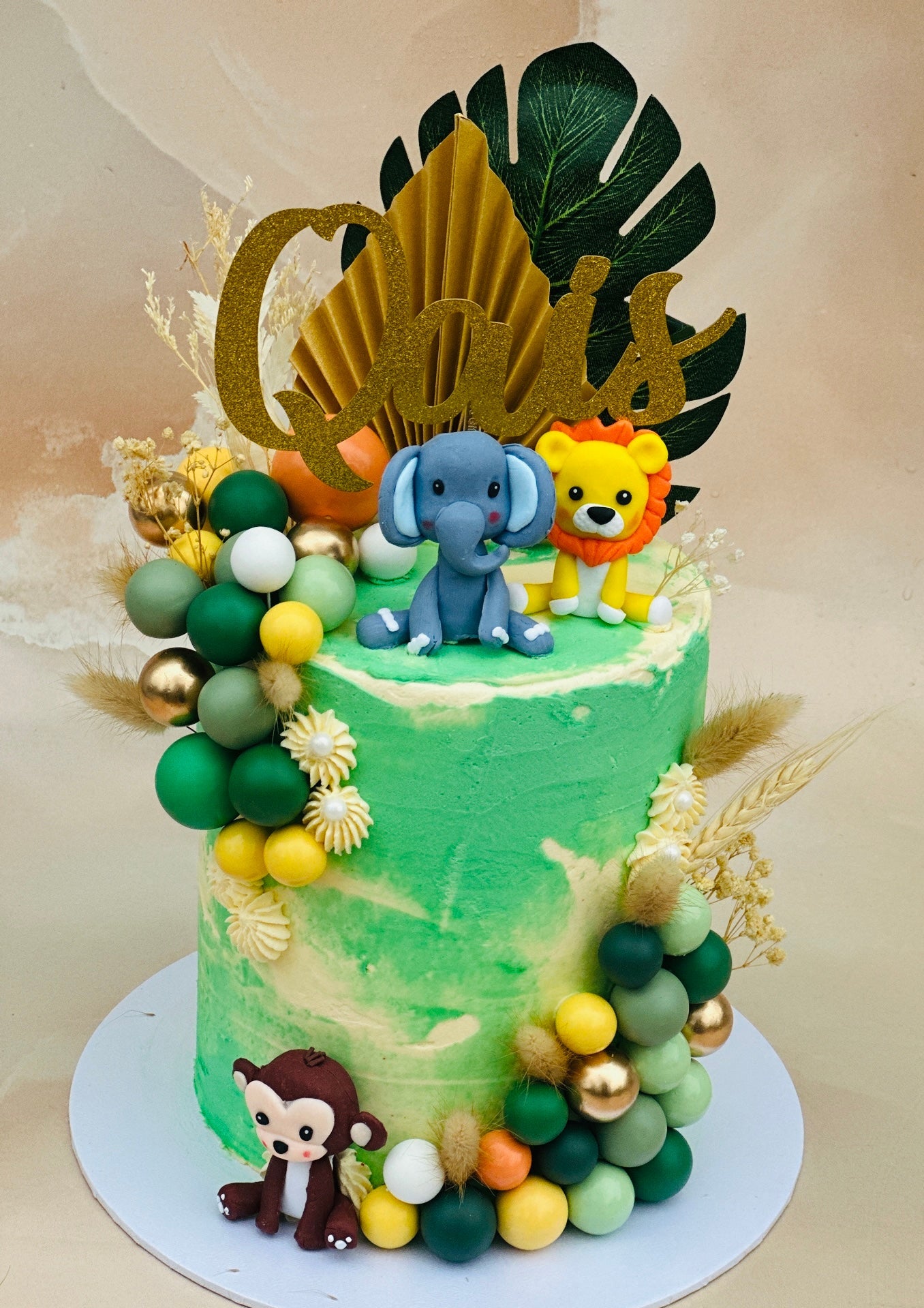 Jungle Safari Birthday Cake – Same-Day Delivery in East London