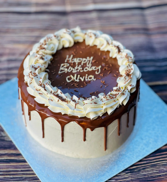 Drip Birthday Cake - Premium Cakes & Dessert Bars from Cake Trays - Just £32.99! Shop now at Cake Trays