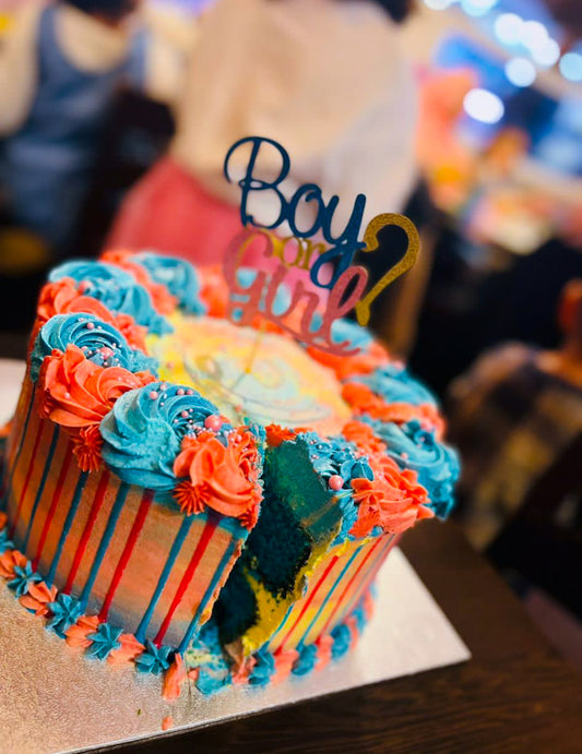 Gender Reveal Cakes