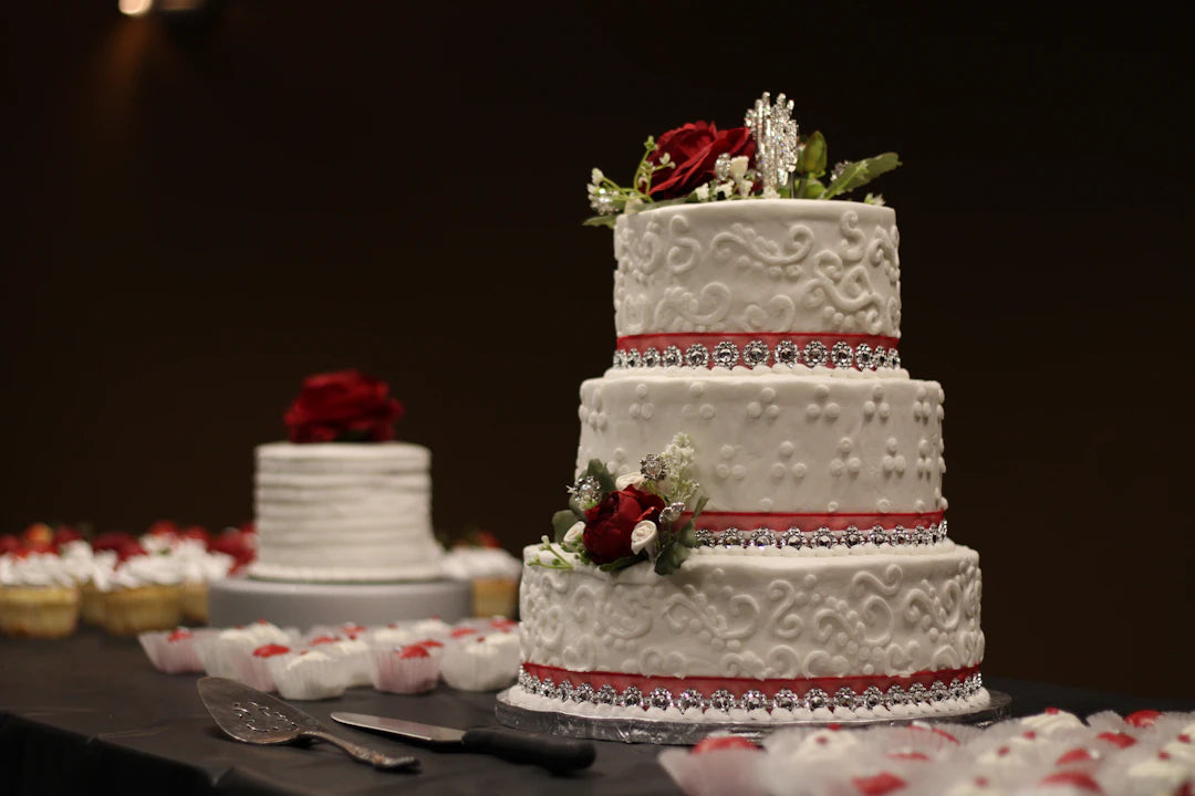 Elegant Two-Tier Wedding Cakes for Your Special Day
