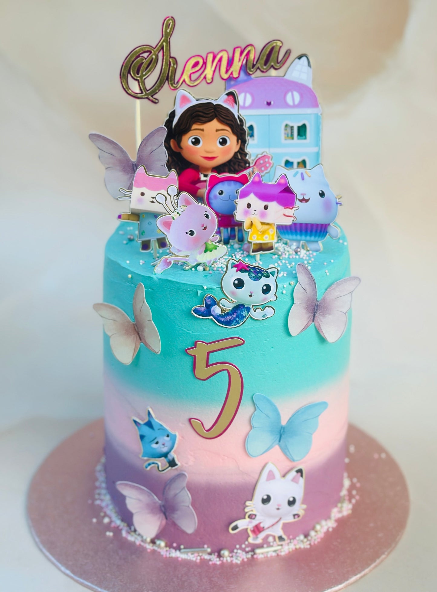 Magical Kids’ Birthday Cake with Themed Decorations – Delivered in Romford