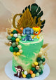 Jungle Safari Birthday Cake