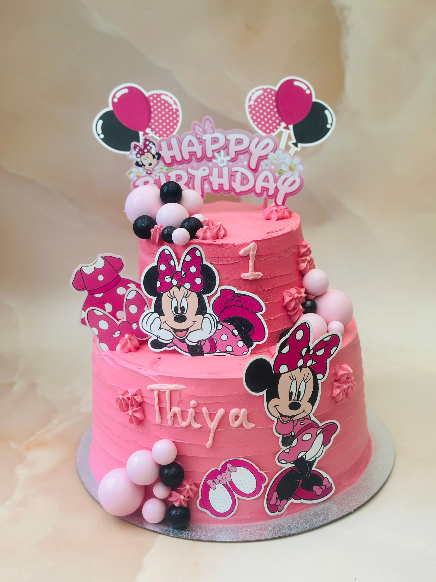 Pink Minnie Mouse Cake Delivery Romford