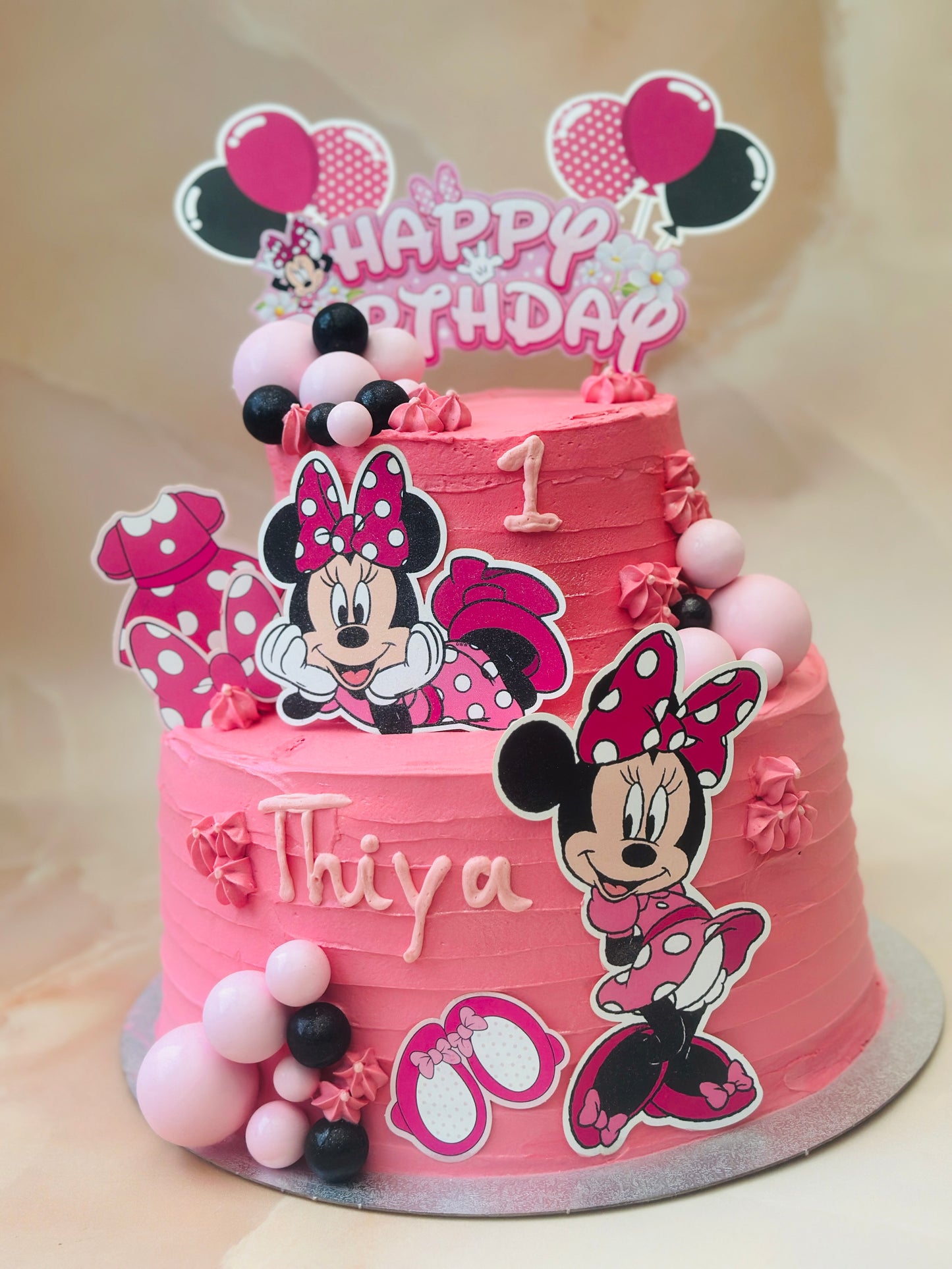 Pink Minnie Mouse Cake Delivery Dagenham