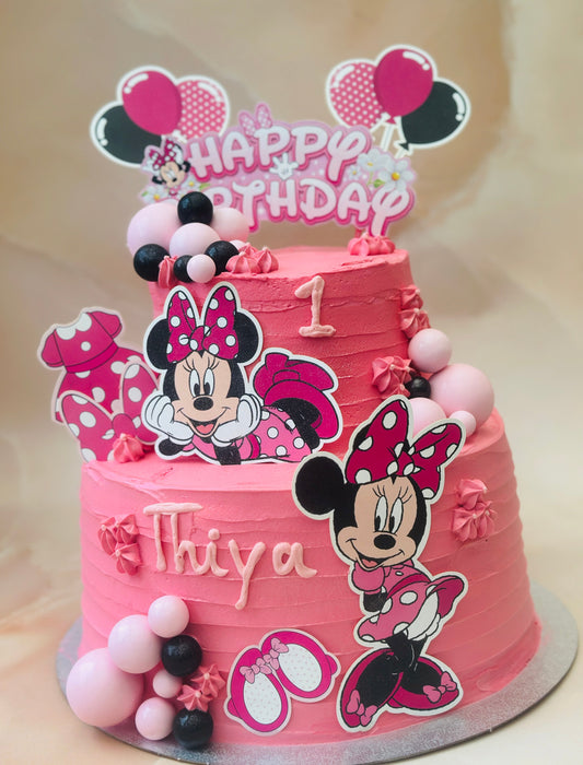 Buy Minnie Mouse birthday cake in Romford and Ilford – perfect themed cakes for children’s birthdays with custom designs.