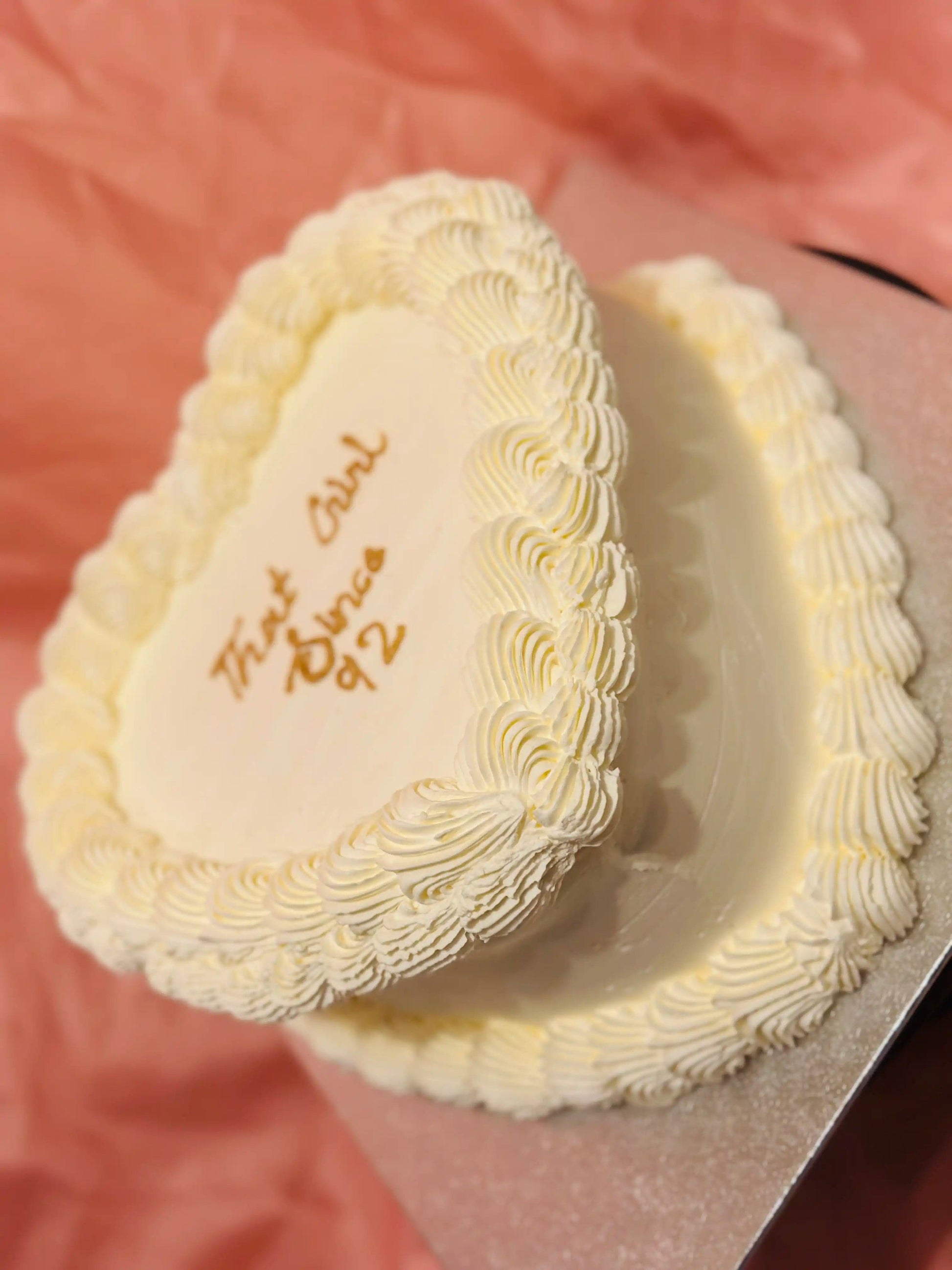 Heart Cake Same & Next Day Delivery in Romford from CakeTrays.co.uk