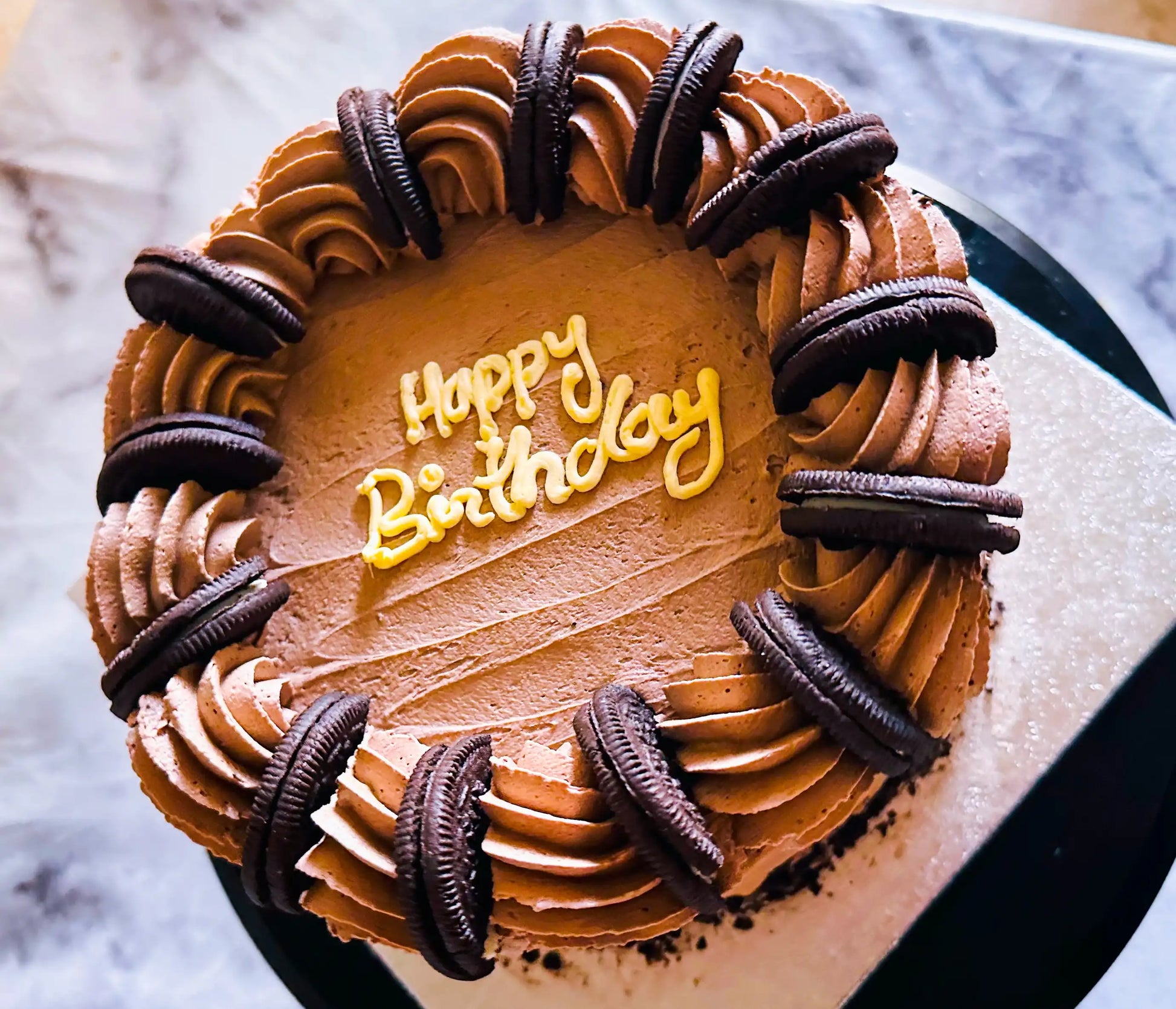 Chocolate Oreo Birthday Cake