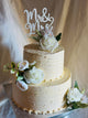 Rustic Chic Wedding Cake