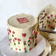 Pink Tulip Garden Vintage Cake