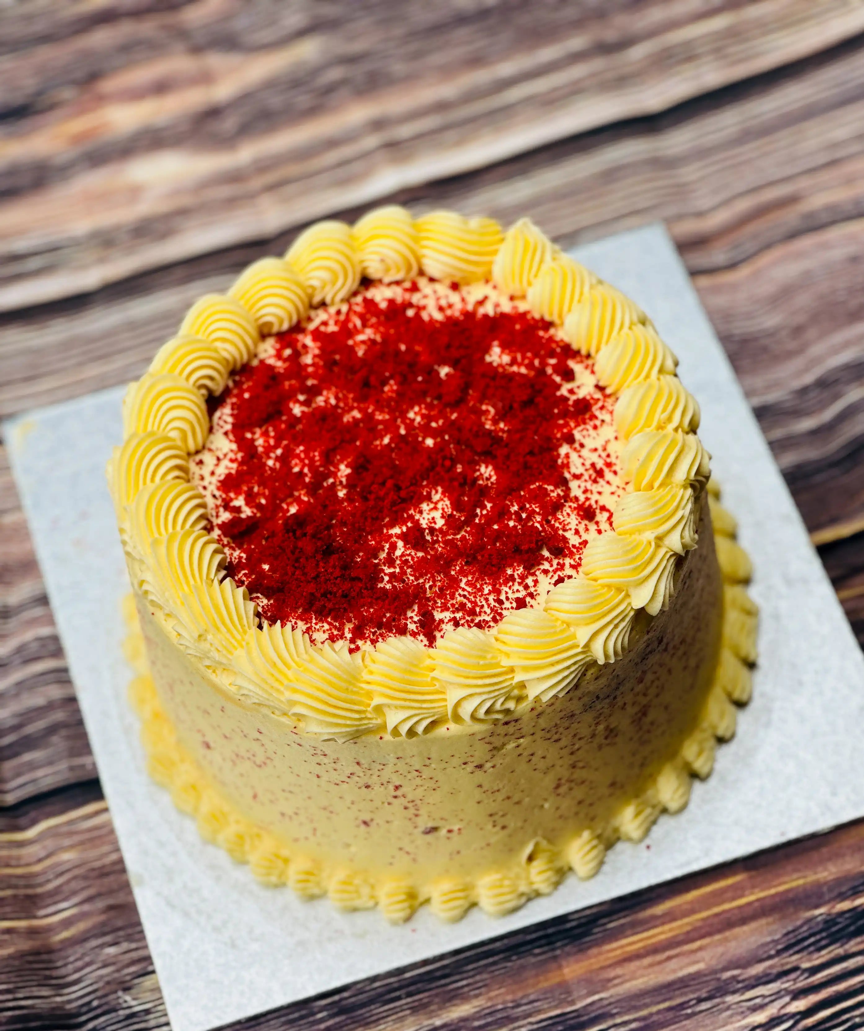 Red Velvet Naked Cake | Free* Delivery in Melbourne | Cupcake Central