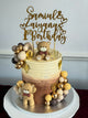 Teddy Bear First Birthday Cake
