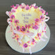 Bride to Be Vintage Heart Cake